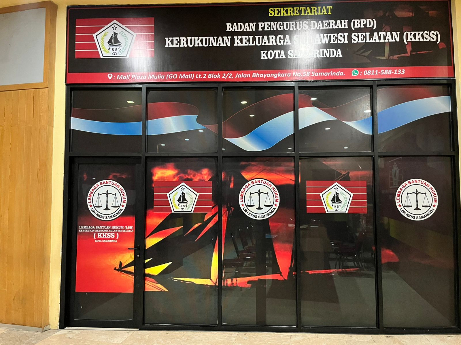 Sekretariat BPD KKSS bertempat di Lantai 2 Go Mall Samarinda Jalan Bhayangkara Kecamatan Samarinda Kota, pada Jum’at (31/1/2025)
